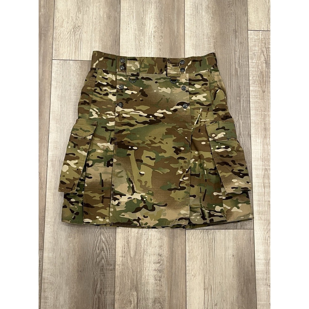 5.11 Tactical Mens Multicam Commando Kilt Size 34 Cargo Utility Camouflage Camo
